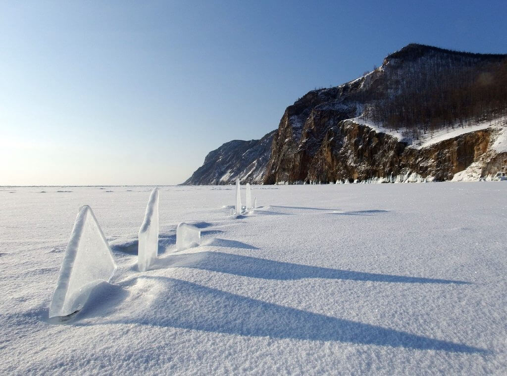 Baikal See Zugefroren