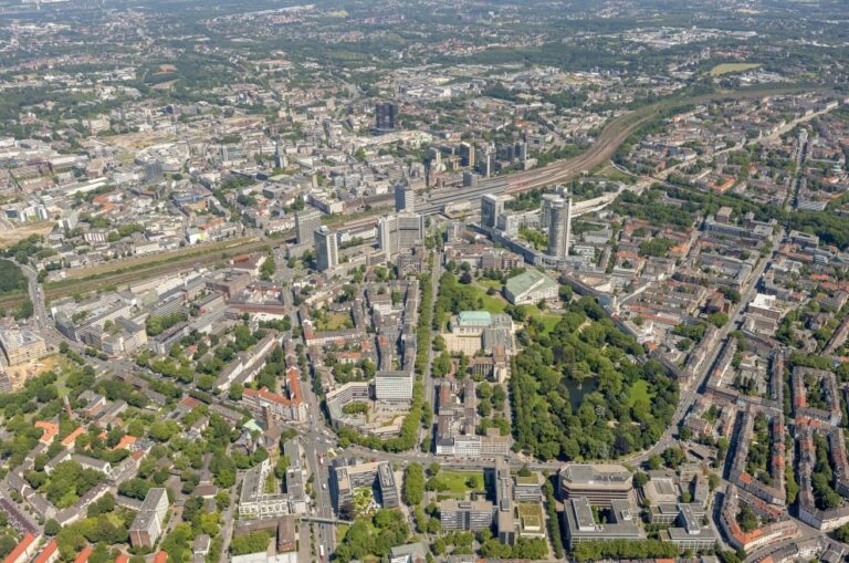 Eisbaden in Essen