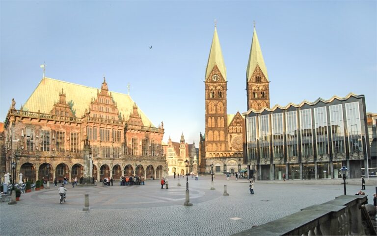 Eisbaden in Bremen