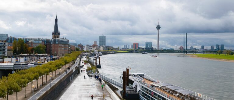Eisbaden in Düsseldorf