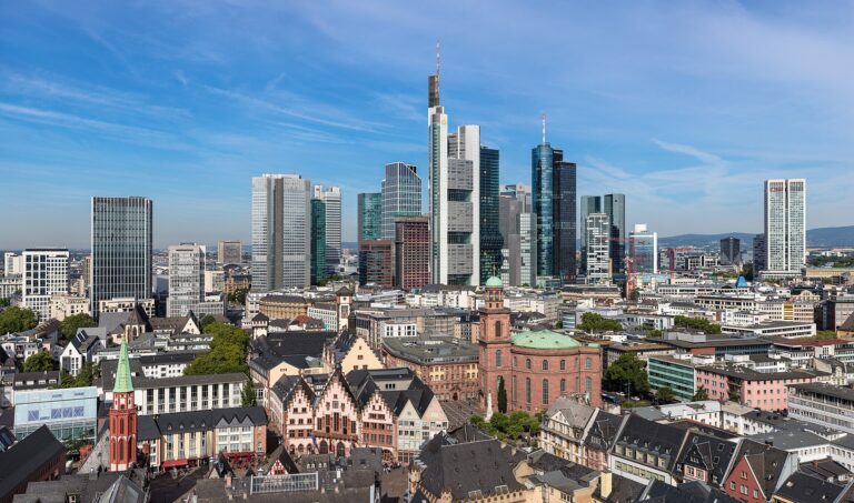 Eisbaden in Frankfurt