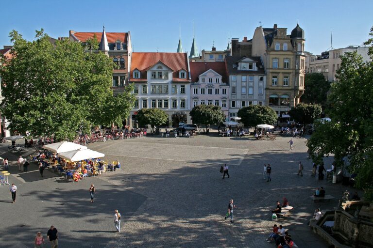 Eisbaden in Braunschweig