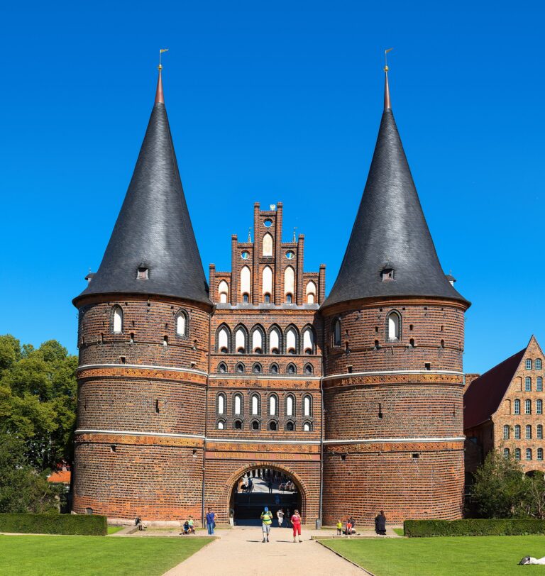 Eisbaden in Lübeck