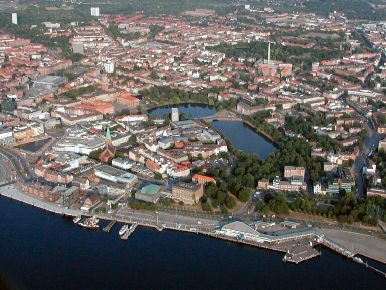 Eisbaden in Kiel