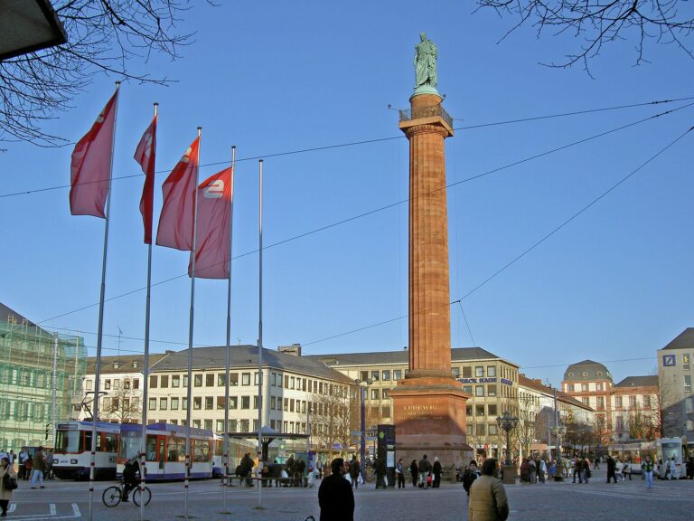 Eisbaden in Darmstadt