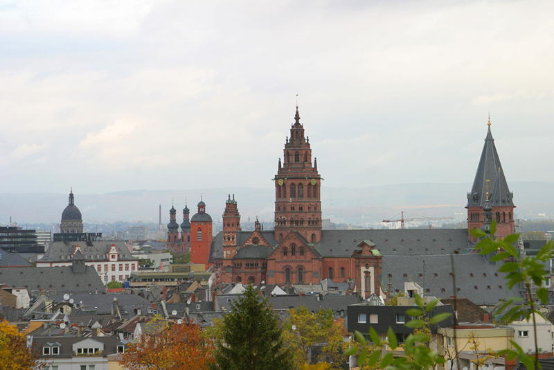 Stadtansicht von Mainz