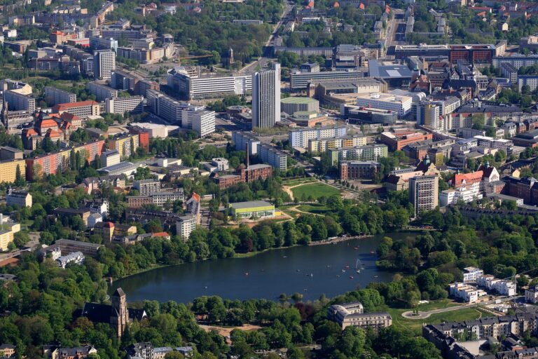 Eisbaden in Chemnitz