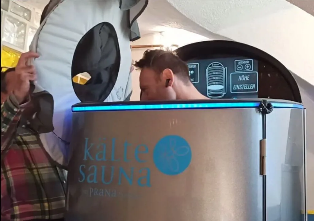 Halskrause Kryosauna
