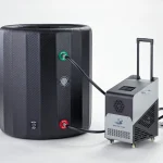 Kühlsystem mit runder Eiswanne