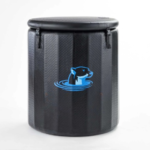 Aufblasbares Eisbecken rund