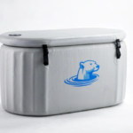 aufblasbares kaeltebecken silber