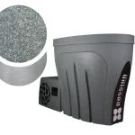 Eiswanne hellgrau mit Kühler