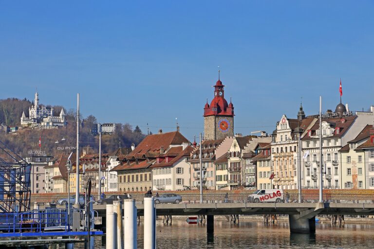 Eisbaden in Luzern