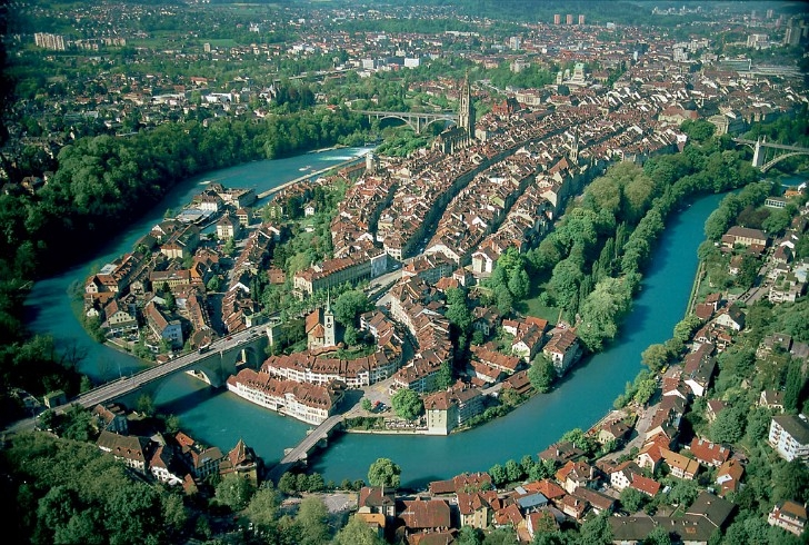 Eisbaden in Bern