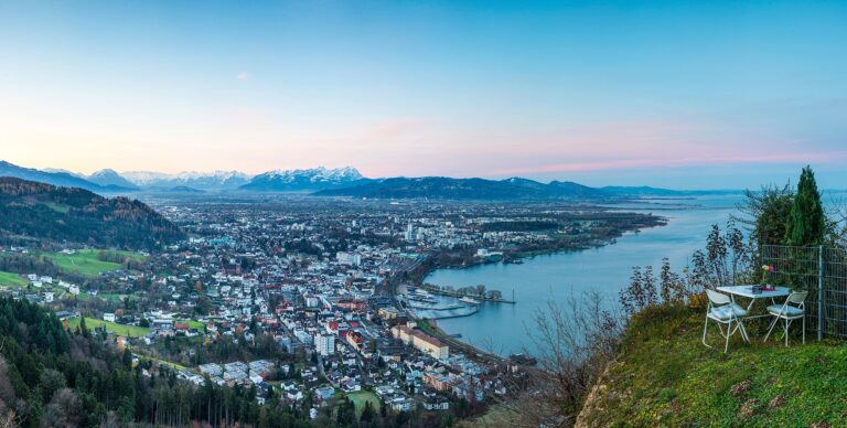 Eisbaden in Bregenz