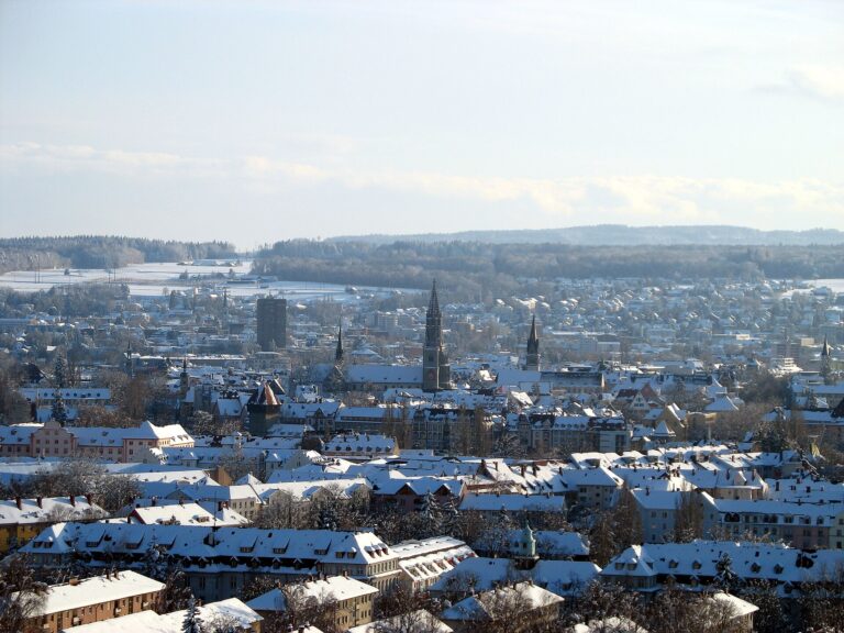 Eisbaden in Konstanz