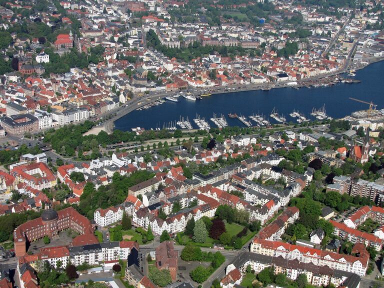 Eisbaden in Flensburg