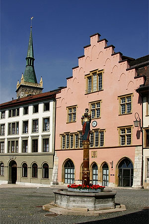 Eisbaden in Biel