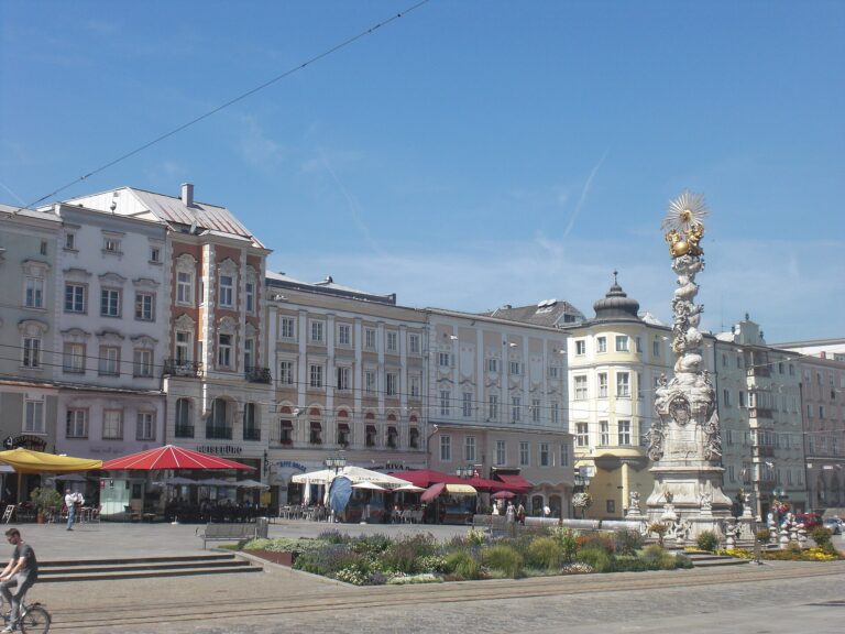 Eisbaden in Linz