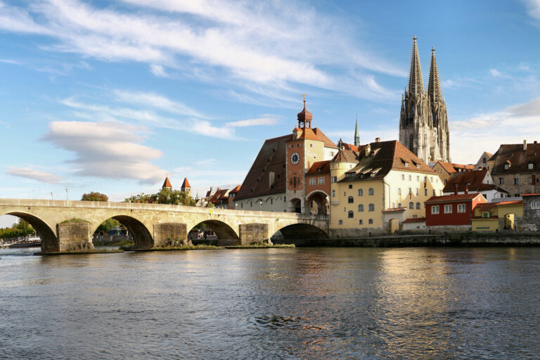 Eisbaden in Regensburg