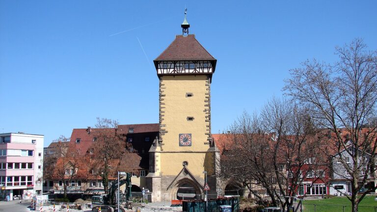 Eisbaden in Reutlingen