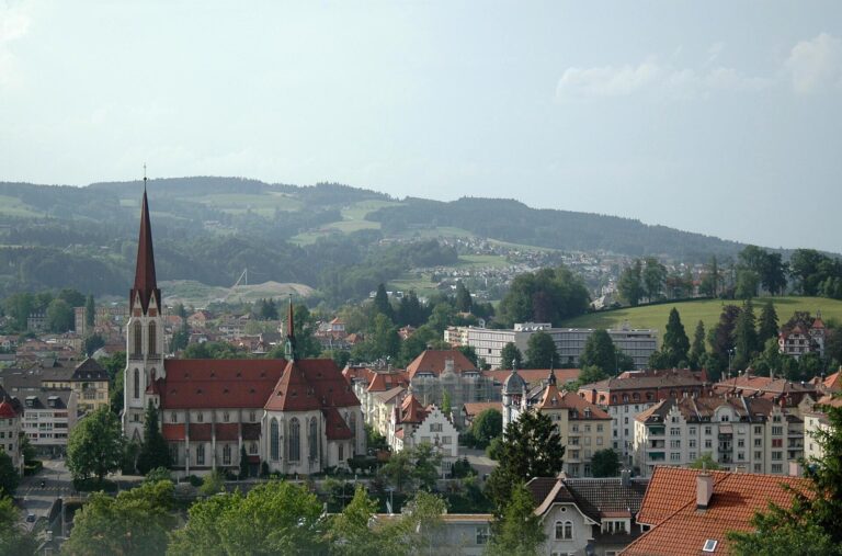 Eisbaden in St. Gallen