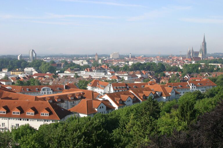 Eisbaden in Ulm