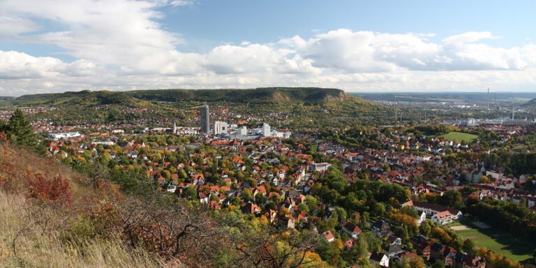 Eisbaden in Jena