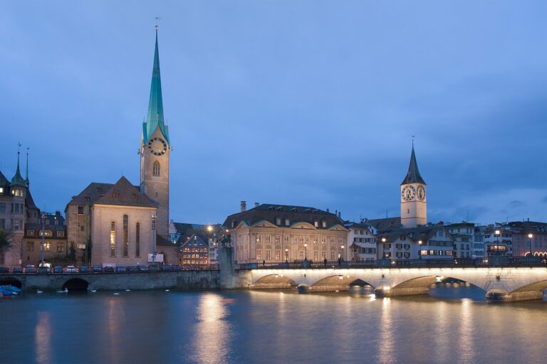 Eisbaden in Zürich